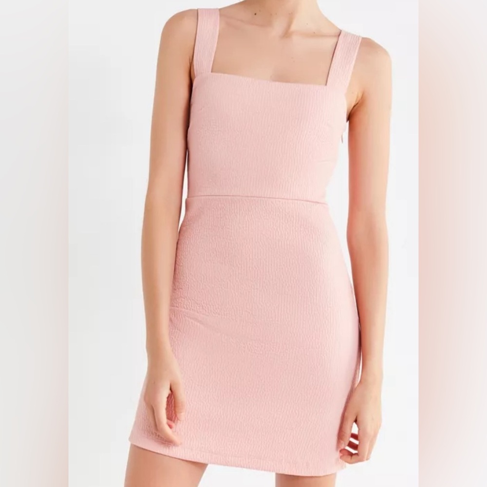 Urban Outfitters Britt Textured Square Neck Dress women’s size xl